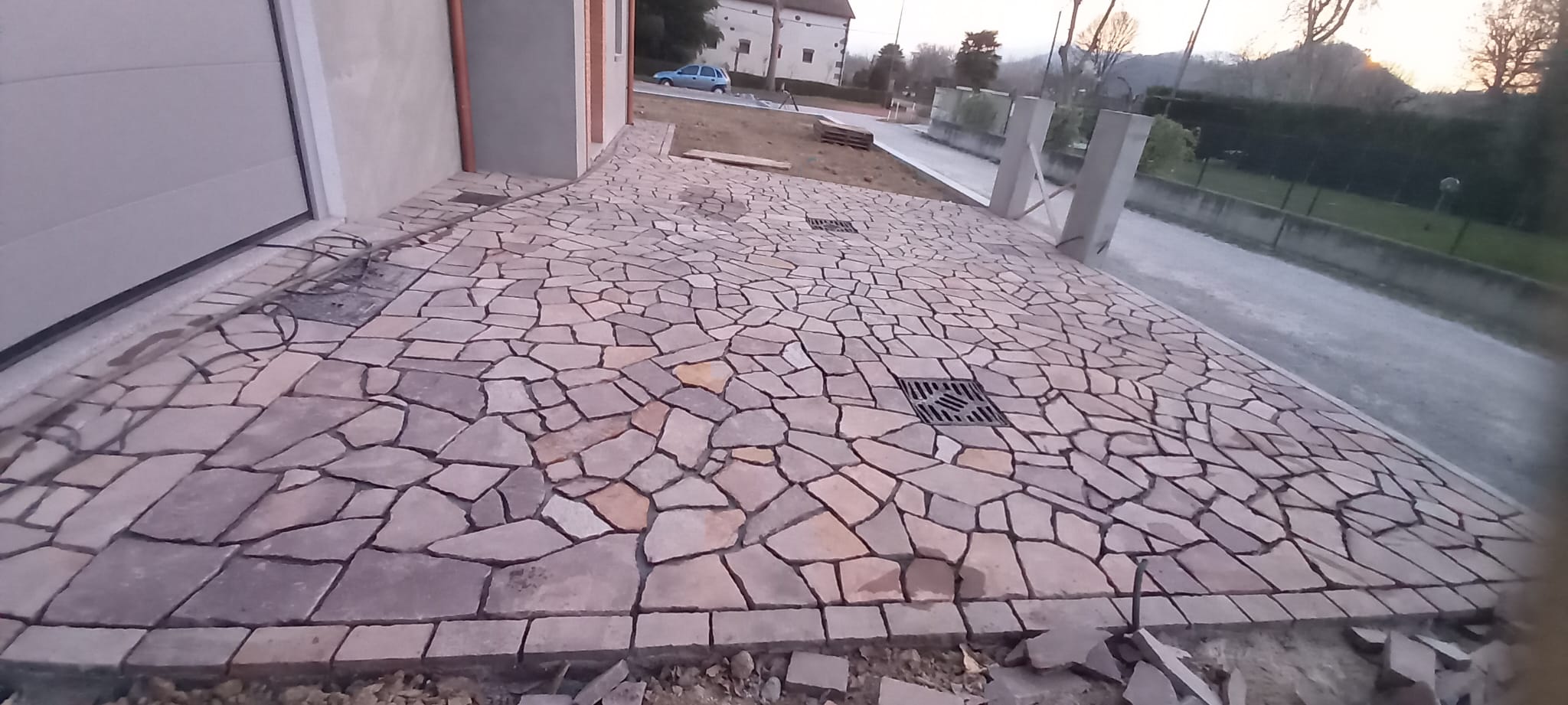 Pavimento in Porfido da Trento